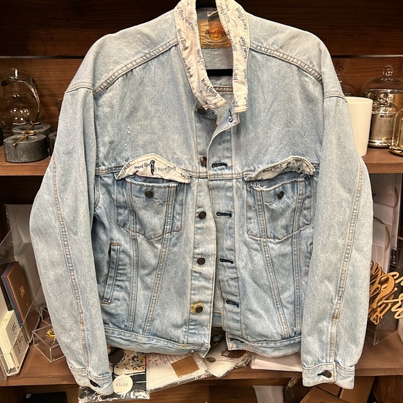 Hard Rock café Jean denim jacket - Picture 2 of 7